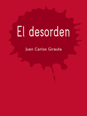 cover image of El desorden